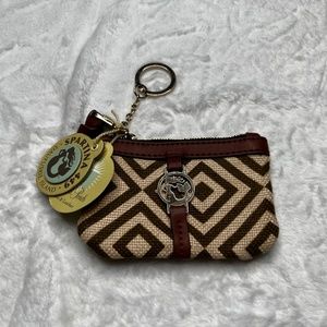NWT - Spartina 449 Yemassee Trail Keychain Pouch